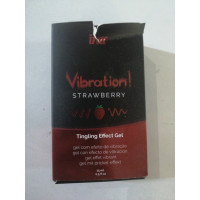 Рідкий вібратор Intt Vibration Strawberry (15 мл) (надірване паковання!!!)