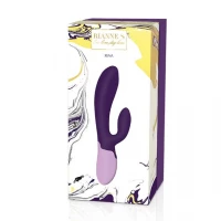 Вибратор-кролик Rianne S: Xena Purple/Lilac, 10 режимов, медицинский силикон, подарочная упаковка — Просмотреть изображение 5
