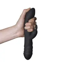 Вібратор-кролик зі спіральним 3D-масажем Adrien Lastic Twister — Переглянути зображення 5