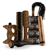 Набір BDSM-аксесуарів Panthra Gato 8-piece set — Переглянути зображення 2