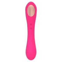 Вібратор та вакуумний кліторальний стимулятор 2-в-1 Alive Quiver Magenta Pink оновлена ​​модель — Переглянути зображення 4