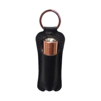 Віброкуля PowerBullet First-Class Bullet 2.5″ з Key Chain Pouch, Rose Gold, 9 режимів вібрації — Переглянути зображення 7
