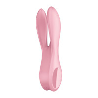 Клиторальный вибратор Satisfyer Threesome 1 Pink с тремя гибкими пальчиками
