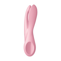 Клиторальный вибратор Satisfyer Threesome 1 Pink с тремя гибкими пальчиками