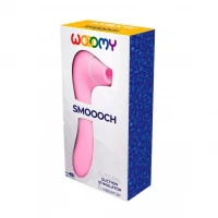 Вакуумний стимулятор з вібрацією Wooomy Smoooch Pink Clitoral Suction &amp; Vibration, 10х2 режимів — Переглянути зображення 6