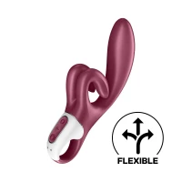 Вібратор-кролик Satisfyer Touch Me Red, подвійний відросток, 3 потужні мотори — Просмотреть изображение 1