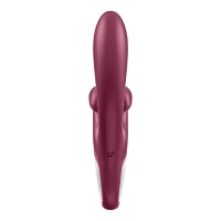 Вібратор-кролик Satisfyer Touch Me Red, подвійний відросток, 3 потужні мотори — Просмотреть изображение 4