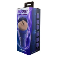 Мастурбатор-ротик Fleshlight Boost Blow Light Medium Flesh, плаваючі кільця Turbo Tech — Переглянути зображення 8