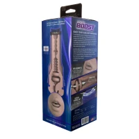 Мастурбатор-ротик Fleshlight Boost Blow Light Medium Flesh, плаваючі кільця Turbo Tech — Переглянути зображення 10
