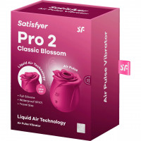 Вакуумный клиторальный стимулятор Satisfyer Pro 2 Classic Blossom, технология Liquid Air — Просмотреть изображение 7