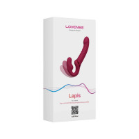 Безремінний смарт-страпон Lovense Lapis vibrating strapless strap-on, 3 мотори — Переглянути зображення 9