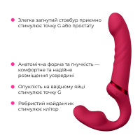 Безремінний смарт-страпон Lovense Lapis vibrating strapless strap-on, 3 мотори — Просмотреть изображение 6