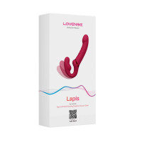 Безремінний смарт-страпон Lovense Lapis vibrating strapless strap-on, 3 мотори — Просмотреть изображение 10
