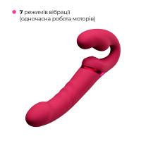 Безремінний смарт-страпон Lovense Lapis vibrating strapless strap-on, 3 мотори — Просмотреть изображение 4