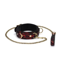 Нашийник з повідцем Liebe Seele Victorian Garden Collar with Leash — Просмотреть изображение 1