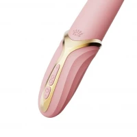 Вібратор Zalo – EVE Sakura Pink, вібрація + ротація, імітація язичка, підігрів до 39 °C — Переглянути зображення 7