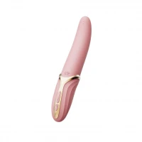 Вібратор Zalo – EVE Sakura Pink, вібрація + ротація, імітація язичка, підігрів до 39 °C — Переглянути зображення 1