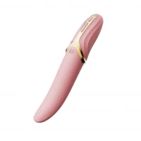 Вібратор Zalo – EVE Sakura Pink, вібрація + ротація, імітація язичка, підігрів до 39 °C — Переглянути зображення 6