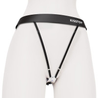 Вибратор в трусики KISSTOY Viosecret, пояс для фиксации и пульт ДУ в комплекте