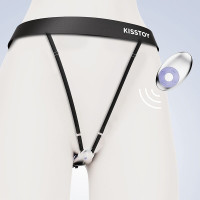 Вибратор в трусики KISSTOY Viosecret, пояс для фиксации и пульт ДУ в комплекте