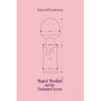 Мини-вибромассажер FairyGasm SecretFuntasy blue — Просмотреть изображение 9