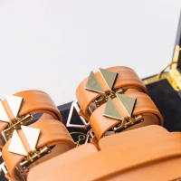 БДСМ-набір LOCKINK Moonlight Treasure Chest, коричневий, натуральна шкіра — Переглянути зображення 3