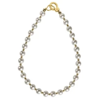 Перлинний нашийник з повідцем LOCKINK Pearl Collar &amp; Leash Set — Переглянути зображення 3