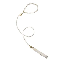 Перлинний нашийник з повідцем LOCKINK Pearl Collar &amp; Leash Set — Переглянути зображення 1