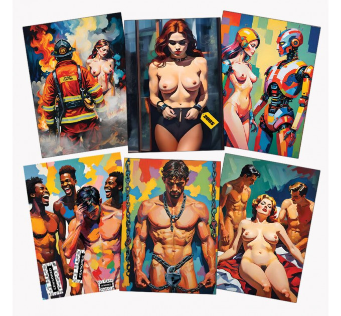 Еротична гра на асоціації для пари «ТАЄМНІ БАЖАННЯ» (UA)