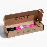 Вібромасажер DOXY Die Cast 3R Hot Pink, дуже потужний, перезаряджуваний, металевий корпус — Просмотреть изображение 10