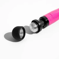 Вібромасажер DOXY Die Cast 3R Hot Pink, дуже потужний, перезаряджуваний, металевий корпус — Просмотреть изображение 6