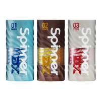Мастурбатор Tenga Spinner DX 01 Drops, з пружною стимулювальною спіраллю всередині, ніжний вплив — Переглянути зображення 7