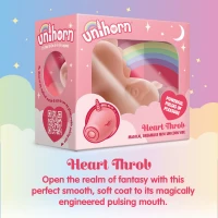 Вібратор-єдиноріжка Unihorn – Heart Throb, з пульсацією — Переглянути зображення 6