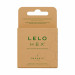 Презервативи LELO HEX Condoms Organic 3 Pack, тонкі та суперміцні