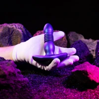 Анальна пробка з вібрацією та пульсацією Hueman - Supernova Thrusting Buttplug — Переглянути зображення 10