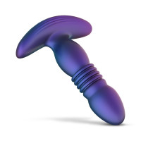 Анальна пробка з вібрацією та пульсацією Hueman - Supernova Thrusting Buttplug — Переглянути зображення 6