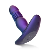 Анальна пробка з вібрацією та пульсацією Hueman - Supernova Thrusting Buttplug — Переглянути зображення 4