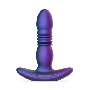 Анальна пробка з вібрацією та пульсацією Hueman - Supernova Thrusting Buttplug
