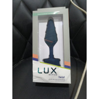Анальная пробка Lux Active Twist Plug Small Blue (мятая упаковка!!!)