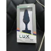 Анальна пробка Lux Active Twist Plug Small Blue (м'яте паковання!!!) — Переглянути зображення 2