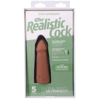 Фалоімітатор Doc Johnson The Realistic Cock ULTRASKYN - 5 Inch Caramel — Просмотреть изображение 14