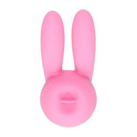 Кліторальний вібратор Femme Toys Funny Bunny, рожевий