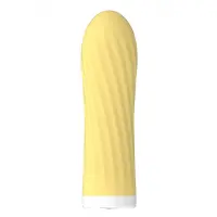 Вібростимулятор B-Series Rechargeable Silicone Touch, жовтий — Просмотреть изображение 1