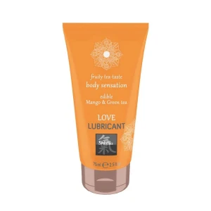Оральний лубрикант Shiatsu Love Lubricant Body Sensation Edible Mango and Green Tea - манго і зелени