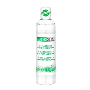 Лубрикант на водній основі з алое вера Waterglide Massage & Lubricant, 300 мл