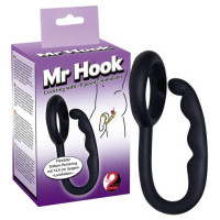 Анальна пробка You2Toys Mr. Hook, чорна