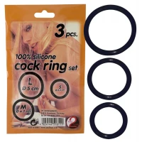 Ерекційні кільця You2Toys Silicone Cock Ring, 3 шт — Переглянути зображення 1