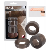 Набір ерекційних кілець You2Toys Ball Stretching Kit, чорний