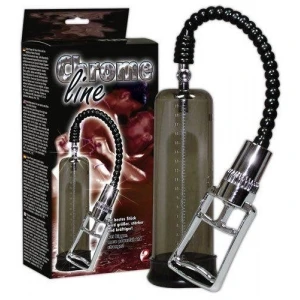 Вакуумна помпа You2Toys Chrome Line Pump, чорна