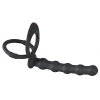 Насадка на член Black Velvets Cock &amp; Ball Ring — Просмотреть изображение 1